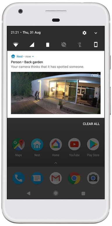 Google Nest Cam IQ Outdoor smart säkerhetskamera