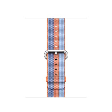 Apple 42 mm vävt nylonarmband (orange rand) Apple 42 mm vävt nylonarmband (orange rand)