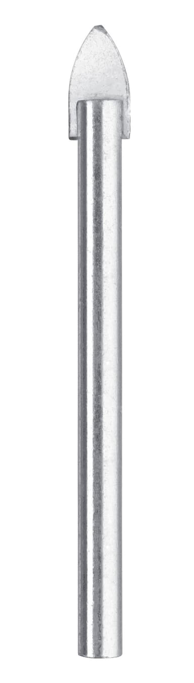 Glasborr, 6 mm, på kort