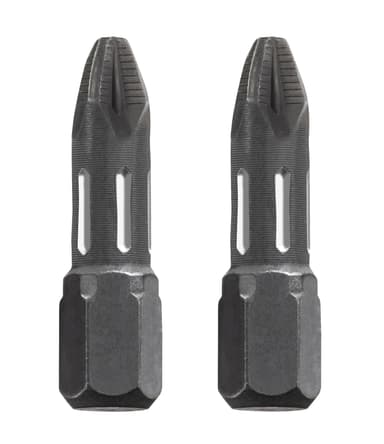 Bits, 25 mm, torsion, PZ2, 2 st., på SB-kort