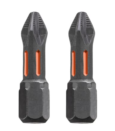 Bits, 25 mm, torsion, PH2, 2 st., på SB-kort