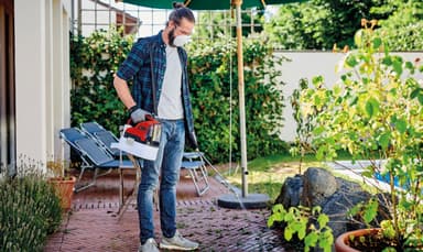 Batteridrevet trykksprøyte, GE-WS 18/35 Li-Solo