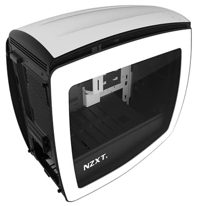 NZXT Manta Mini ITX PC chassi (mattvit /svart - window)