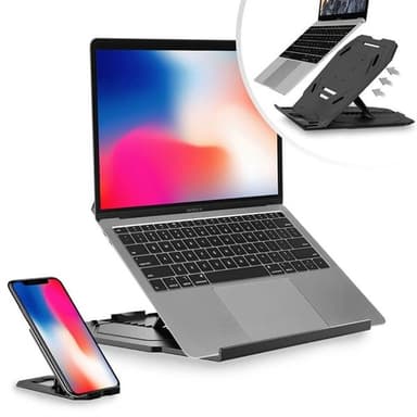 DESIRE2 2in1 Portabelt Laptopställ