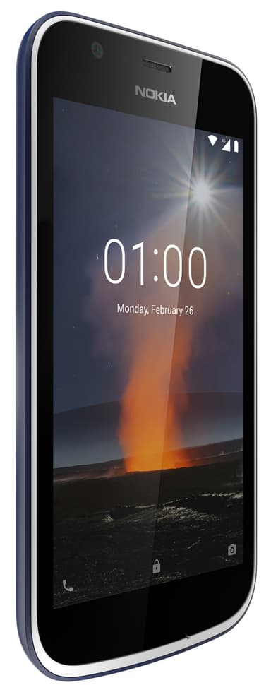 Nokia 1 smartphone (mörkblå)