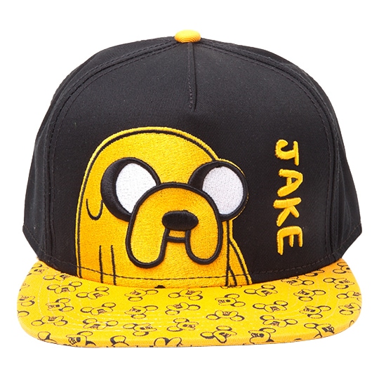Adventure Time - Jake keps med snapback (svart/gul)