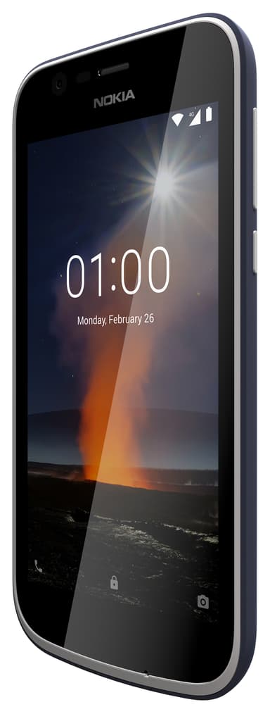 Nokia 1 smartphone (mörkblå)