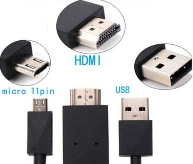 Micro USB till HDMI adapter