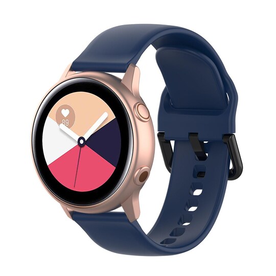 Armband till Samsung Galaxy Watch 42mm - marinblå (S)