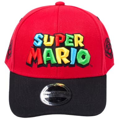 Nintendo - Super Mario keps (svart/röd)