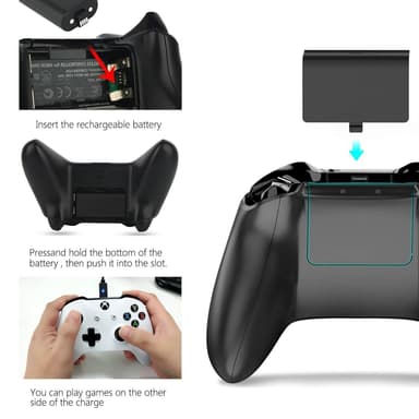 Batteri till Xbox One / One S / One X / Elite handkontroll