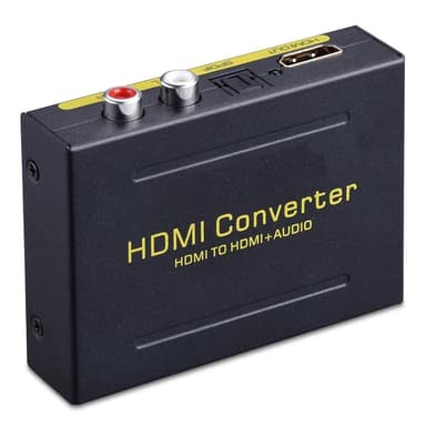 HDMI till HDMI + ljud (SPDIF och R/L) - ljuddelare för HDMI 1080p