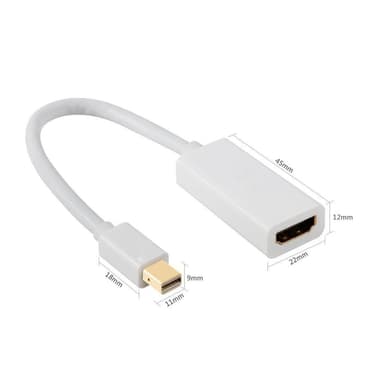 Mini DisplayPort till HDMI adapter - 4K