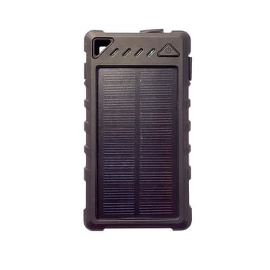 DOCA D-S8000 Powerbank solcellsladdare 8000 mAh - svart