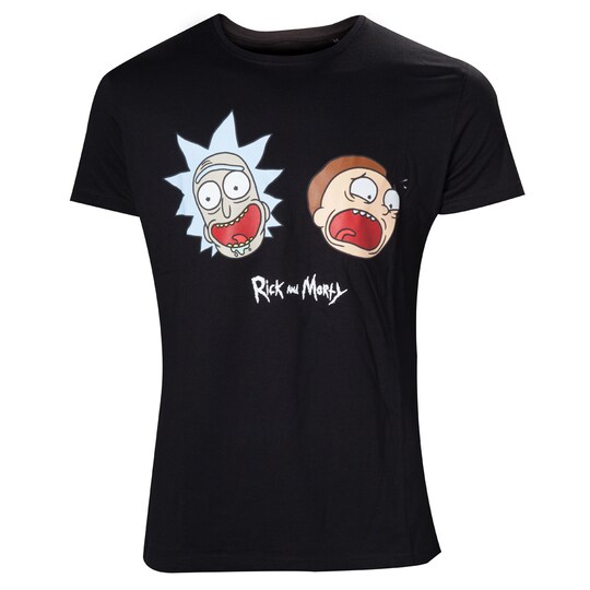 T-shirt Rick & Morty - Crazy faces (M)