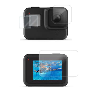 Skärmskydd och linsskydd GoPro Hero 8 Black 7 delar