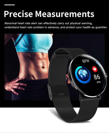 L6 Smart Watch Ip68 Waterproof Android Smartwatch 1.22 Inch - AliExpress