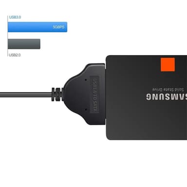 SATA hårddisk till USB adapter