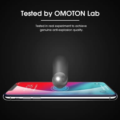 Skärmskydd iPhone X / XS Härdat glas 2-pack