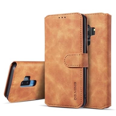 Mobilfodral Samsung S9 Plus - PU-läder - brun