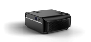 Miniprojektor för hemmabio 1080p - Svart