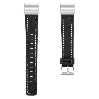 Fitbit Charge 2 armband läder Svart