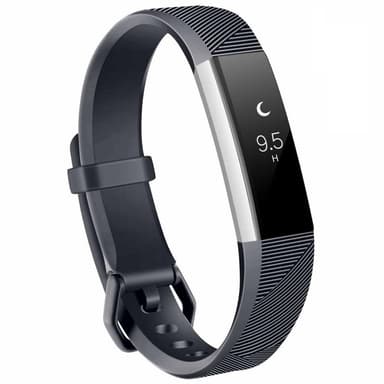 Fitbit Alta/HR armband silikon Mörkgrå (S)