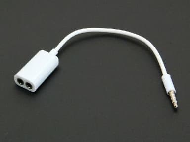3.5 mm adapterkabel /splitter för ljud