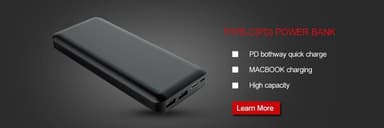 Doca DG206PD Powerbank 20.000mAh - svart