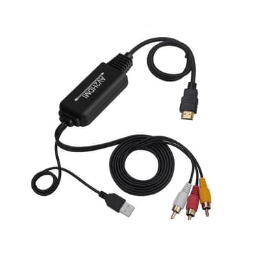 AV konverter till HDMI - RCA/komposit till HDMI
