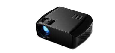 Miniprojektor för hemmabio 1080p - Svart