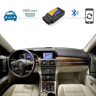 OBD2 ELM 327 felkodsläsare Bluetooth - för Android/Windows