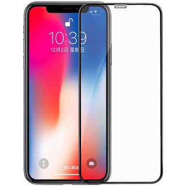 Skärmskydd iPhone 11 Pro Max Härdat glas Svart