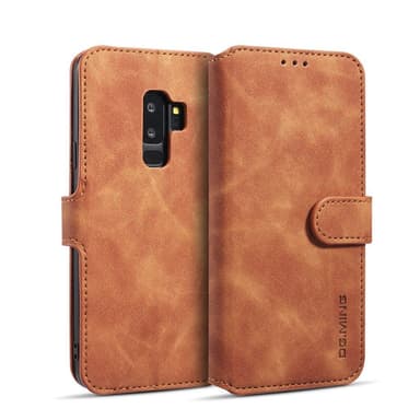 Mobilfodral Samsung S9 Plus - PU-läder - brun