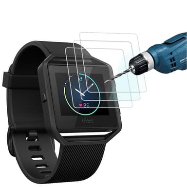 Skärmskydd Fitbit Blaze Härdat glas