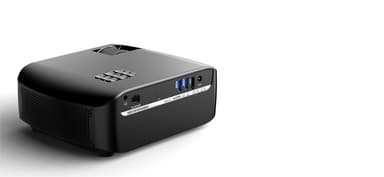 Miniprojektor för hemmabio 1080p - Svart