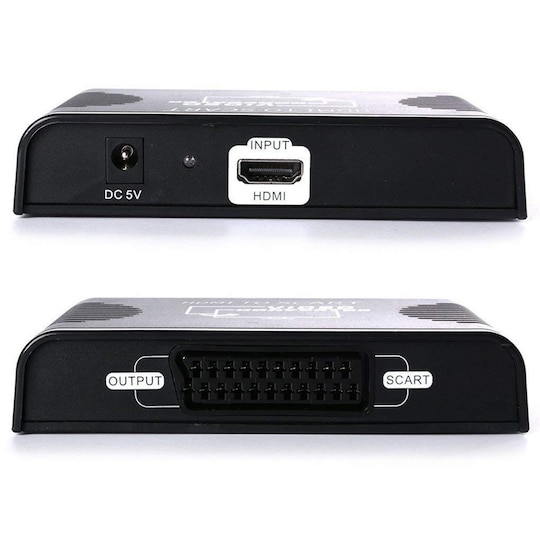 damnificados eficiencia Asser HDMI till Scart omvandlare / videokonverterare - Elgiganten