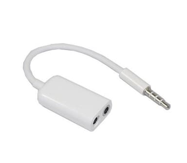 3.5 mm adapterkabel /splitter för ljud