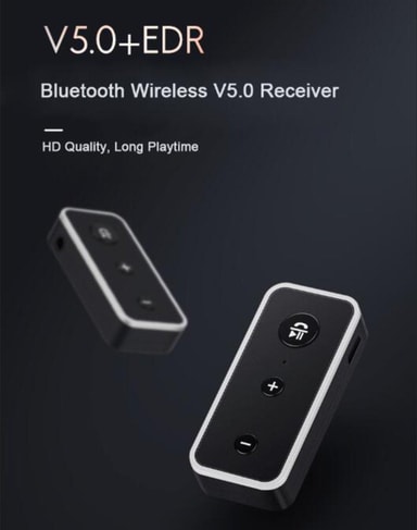 Bluetooth 5.0 mottagare / Aux biladapter Elgiganten