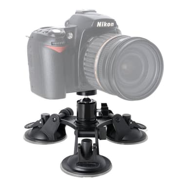 Tripod - trebensstativ med sugproppar 360°