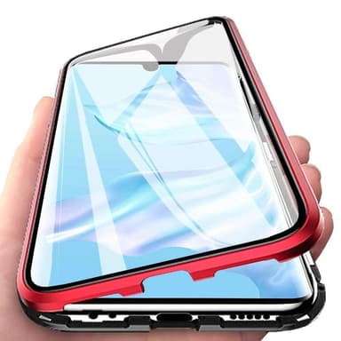 Huawei P30 skal med skärmskydd Röd