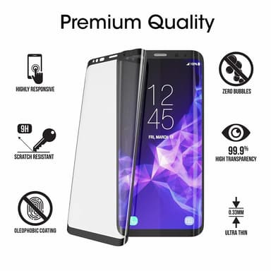Skärmskydd Samsung Galaxy S9 Plus Härdat glas