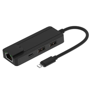 Lightning till RJ45 Ethernet nätverksadapter