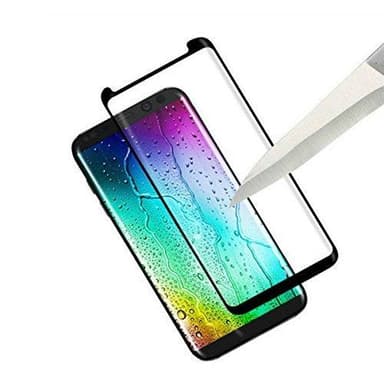 Skärmskydd Samsung Galaxy S8 Härdat glas Svart