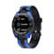 Smartwatch / sportklocka med Bluetooth - svart/blå