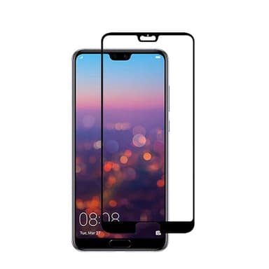 Skärmskydd Huawei P20 Pro Härdat glas Svart