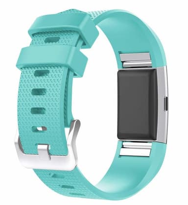 Armband till Fitbit Charge 2 - Turkos - L