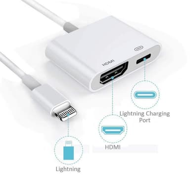 Lightning till HDMI Adapter