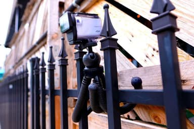 Tripod med böjbara ben