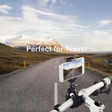 Tripod - böjbart trebensstativ med fjärr för mobil och kamera